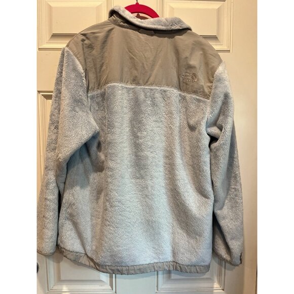The North Face fuzzy Jacket light blue - Picture 5 of 6